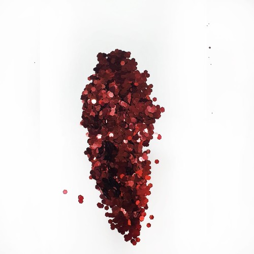 Glitter Sim Epoksi Süsleme Aksesuarı (100 GR)  Bordo