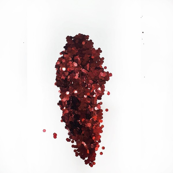 Glitter Sim Epoksi Süsleme Aksesuarı (100 GR)  Bordo