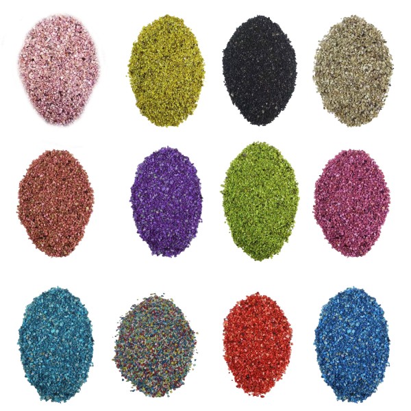 Kervan Kabuk Kumu (Öğütülmüş Deniz Kabuğu) 100 GRAM  Karışık Renk