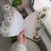 Kervan Epoksi Silikon Kalıp Kuran-ı Kerim Kelebek Model Çift Rahle Kalıbı