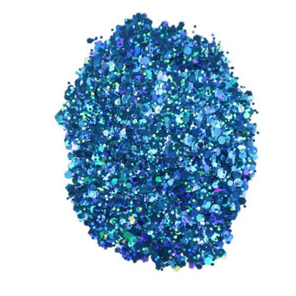 Kervan Glitter Sim Epoksi Süsleme Aksesuarı 5 GR  Mavi