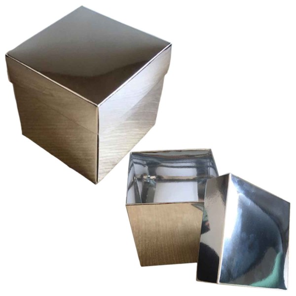 Kervan Komple Karton Kutu 10X10x10 (10 Adet )  Gümüş