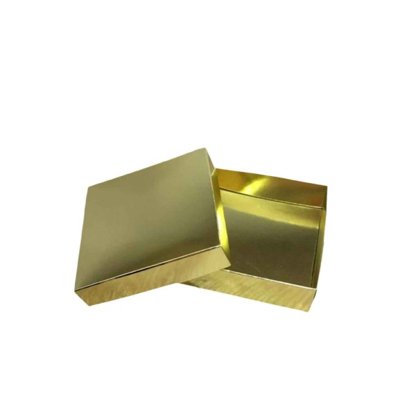 Kervan Komple Karton Kutu 10X10x3 CM  (25 Adet )  Gold