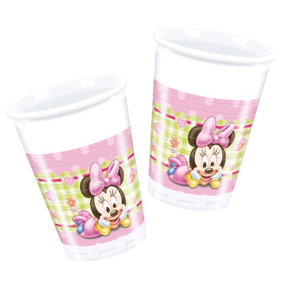 Kervan Minnie Disney Baby Temalı Bardak (8 Adet) Kervan Minnie Disney Baby Temalı Bardak (8 Adet)