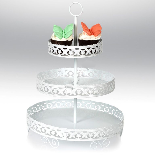 Kervan Metal Cupcake Standı 3 Katlı Kek Standı
