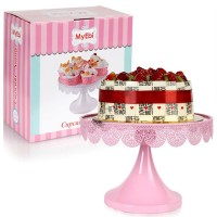 Kervan Metal Cupcake Standı Pembe Kek Standı