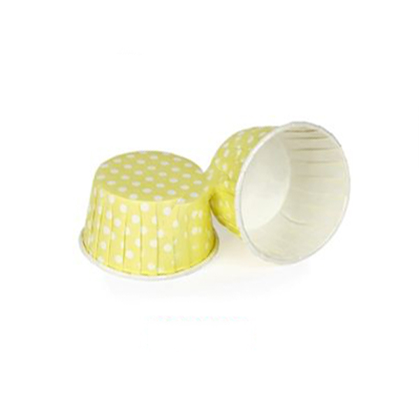 Kervan Kek Kalıbı Özel Pet Kapsül 44*35Mm Sarı Puantiye (100 Adet) Kervan Kek Kalıbı Özel Pet Kapsül 44*35Mm Sarı Puantiye (100 Adet)