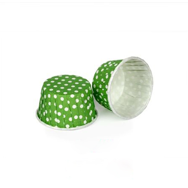Kervan Özel Pet Kapsül 62*40Mm- Yeşil Puantiye (100 Adet)