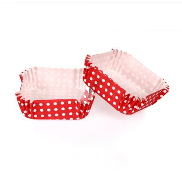 Kervan Pet Kapsül 80*80 Mm - Kırmızı Puantiye (Kare) (100 Adet) Kervan Pet Kapsül 80*80 Mm - Kırmızı Puantiye (Kare) (100 Adet)