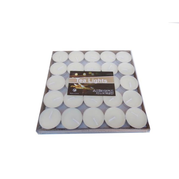 Kervan Tealight Mum Beyaz 6 Gr (50 Adet)