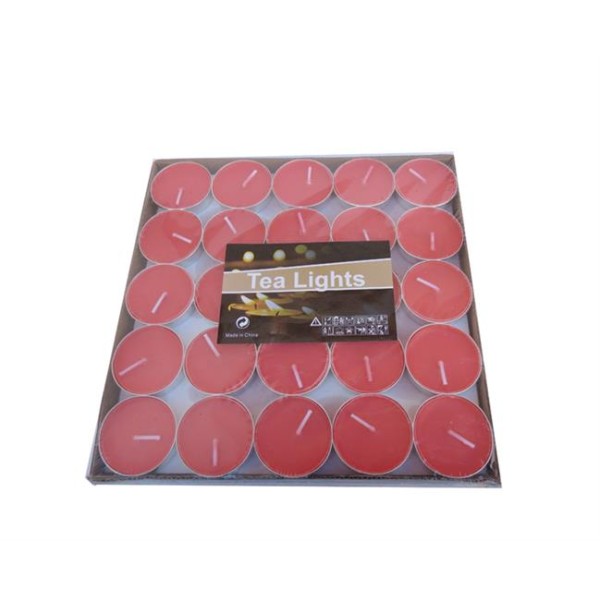 Kervan Tealight Mum Kırmızı 6 Gr (50 Adet)