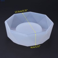 Kervan Epoksi Silikon Kalıp Küllük Kalıbı Kristal  Model 13.5 CM