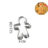 Kervan Kek Ve Kurabiye Kalıbı BÜYÜK Boy Kopat Kurabiye Adam 12.5X9 CM Kervan Kek Ve Kurabiye Kalıbı BÜYÜK Boy Kopat Kurabiye Adam 12.5X9 CM