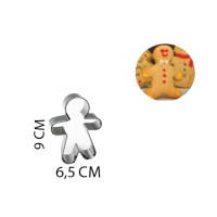 Kervan Kek Ve Kurabiye Kalıbı Orta Boy Kopat Kurabiye Adam 9X6.5 CM Kervan Kek Ve Kurabiye Kalıbı Orta Boy Kopat Kurabiye Adam 9X6.5 CM