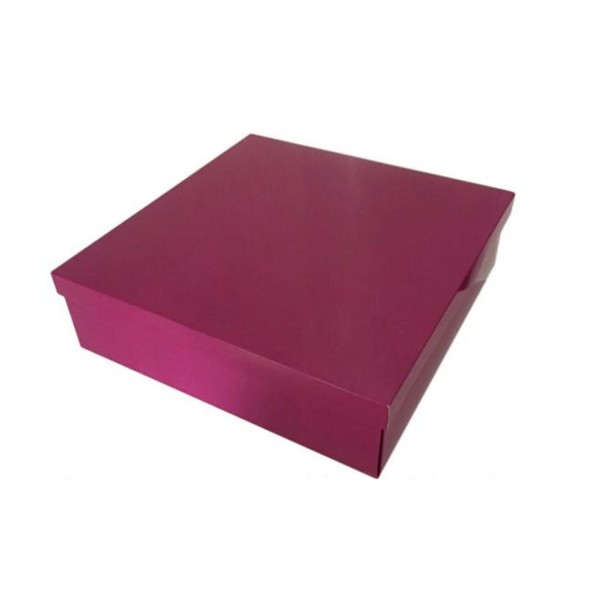 Kervan Komple Karton Kutu 35X35X10 CM (10 Adet)  Mor