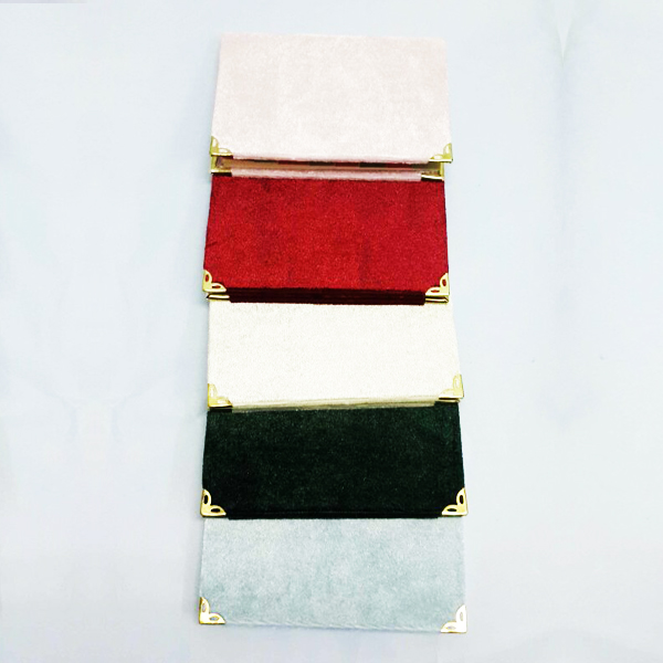Kervan Kadife Kumaş Yasin Kitabı Hediyelik Büyük Boy 12X17Cm (10 Adet)  Karışık Renk