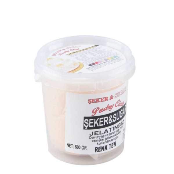 Kervan Şeker Sugar Şeker Hamuru Pasta Süsleme Hamuru 500 Gr   Ten Rengi