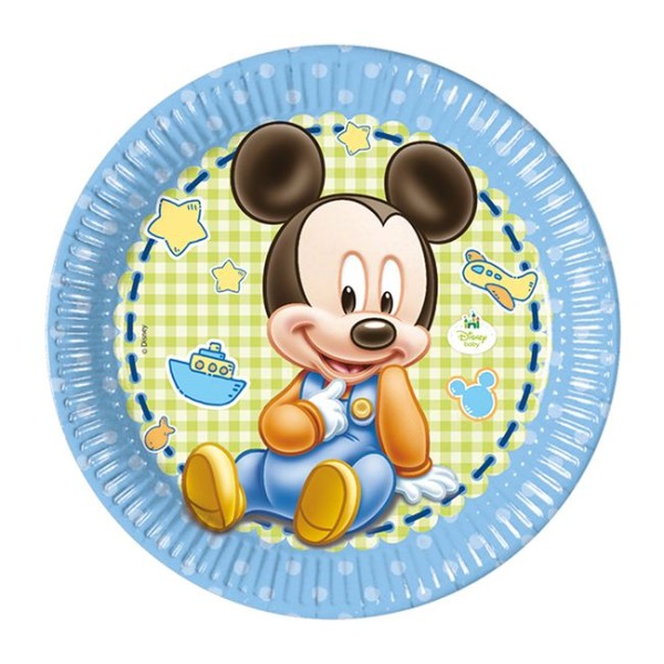 Kervan Mickey Mouse Disney Temalıbaby Temalı Karton Tabak 23 Cm (8 Adet) Kervan Mickey Mouse Disney Temalıbaby Temalı Karton Tabak 23 Cm (8 Adet)
