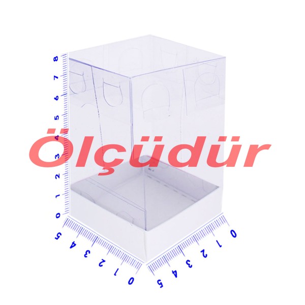 Kervan Asetat Kutu Altı Karton 5X5X8 CM (50 Adet)  Gold