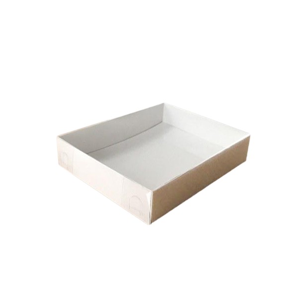 Kervan Asetat Kapaklı Karton Kutu 12X15X3 (25 Adet) Beyaz Kervan Asetat Kapaklı Karton Kutu 12X15X3 (25 Adet) Beyaz