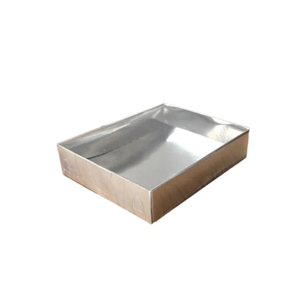 Kervan Asetat Kapaklı Karton Kutu 12X15X3 (25 Adet) Metalik Gümüş Kervan Asetat Kapaklı Karton Kutu 12X15X3 (25 Adet) Metalik Gümüş