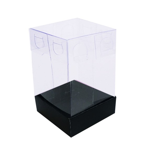 Kervan Asetat Kutu Altı Karton 5X5X8 CM (50 Adet)  Siyah