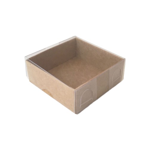 Asetat Kutu Altı Karton 5X5X2,2 CM (50 Adet)  Kraft