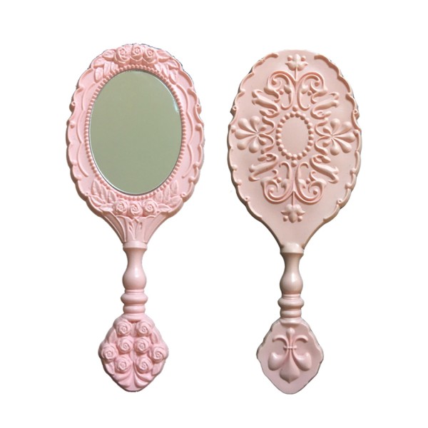 Kervan Ayna Güllü Oval Plastik (25 Adet) Pembe Kervan Ayna Güllü Oval Plastik (25 Adet) Pembe
