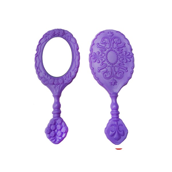 Kervan Ayna Güllü Oval Plastik (25 Adet) Mor Kervan Ayna Güllü Oval Plastik (25 Adet) Mor