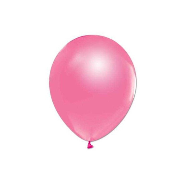 Kervan Metalik  Balon 12 İnç Baskısız (100 Adet)  Pembe