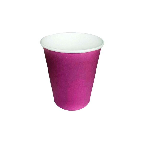 Kervan Karton Bardak Düz Renk 8 OZ (8 Adet) Mor Kervan Karton Bardak Düz Renk 8 OZ (8 Adet) Mor
