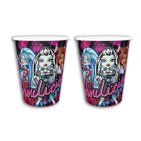 Kervan Monster High Klasik Temalı Bardak 180/200 Cc (8 Adet) Kervan Monster High Klasik Temalı Bardak 180/200 Cc (8 Adet)