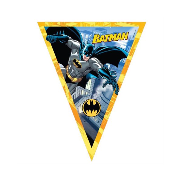 Kervan Batman Temalı Üçgen Flama Bayrak Set Kervan Batman Temalı Üçgen Flama Bayrak Set