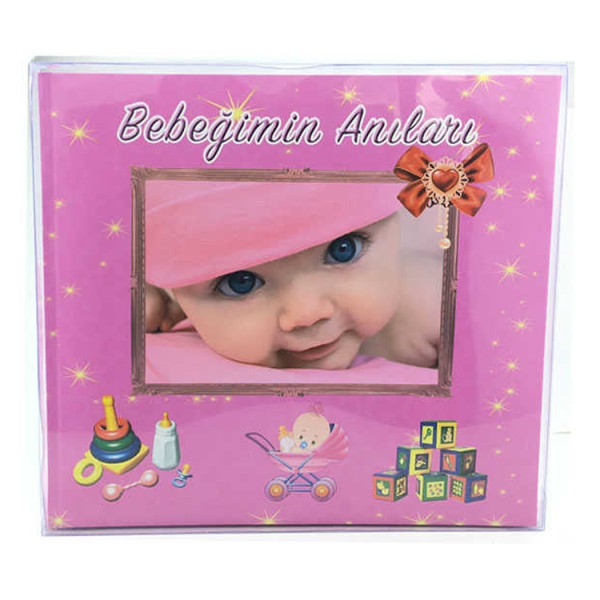 Kervan Bebeğimin  Anıları Bebek Gülen (Bebek Anı Defteri)  Pembe