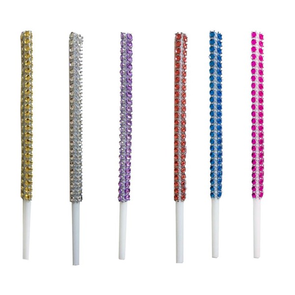 Kervan Cake Pops Çubuğu Taş Şeritli (12 Adet) Karışık Renk Kervan Cake Pops Çubuğu Taş Şeritli (12 Adet) Karışık Renk