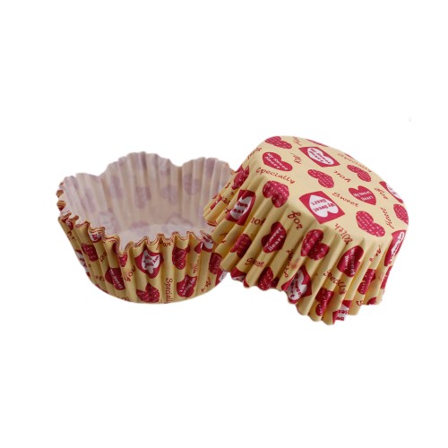 Cupcake Kalıbı Pet Kapsül Dalgalı Sarıya Kırmızı Kalpli Yazılı Kek Kalıbı 65X38 MM (100 Adet) Cupcake Kalıbı Pet Kapsül Dalgalı Sarıya Kırmızı Kalpli Yazılı Kek Kalıbı 65X38 MM (100 Adet)