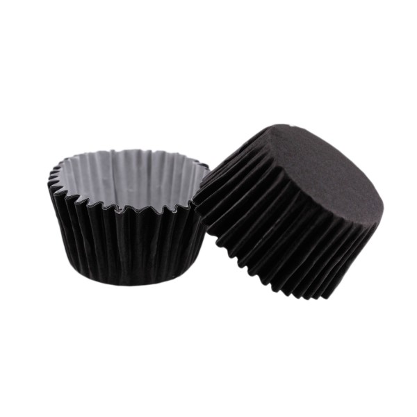 Kervan Cupcake Kalıbı Pet Kapsül Kek Kalıbı 48X34 MM (100 Adet) Siyah Kervan Cupcake Kalıbı Pet Kapsül Kek Kalıbı 48X34 MM (100 Adet) Siyah