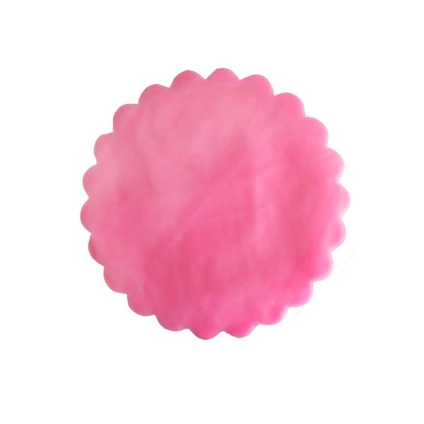 Kervan Düz Organze Hazır Kesilmiş Tül 22 Cm (100 Adet)  Pembe
