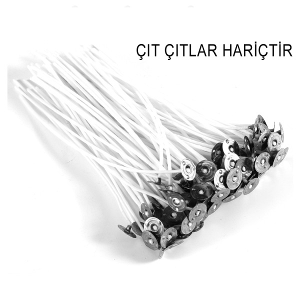 Kervan Mum Fitili Beyaz İnce N0:12 (Mumlu) (5 Metre) Kervan Mum Fitili Beyaz İnce N0:12 (Mumlu) (5 Metre)