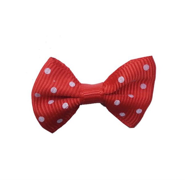 Kervan Fiyonk Hazır Papyon Puanlı 2.5 Cm (100 Adet)  Kırmızı