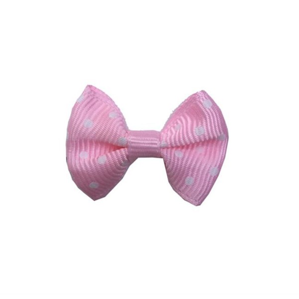 Kervan Fiyonk Hazır Papyon Puanlı 2.5 Cm (100 Adet)  Pembe