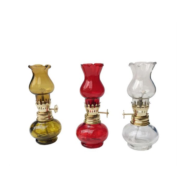 Kervan Cam Gaz Lambası (3 Adet)