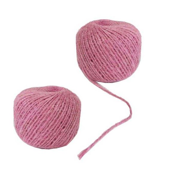 Kervan İp Naturel (Juttif) 100 GR Pembe Kervan İp Naturel (Juttif) 100 GR Pembe