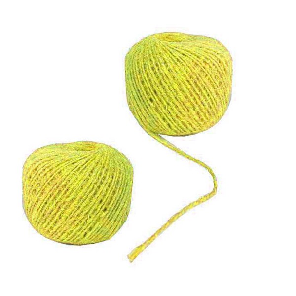 Kervan İp Naturel (Juttif) 100 GR  Sarı