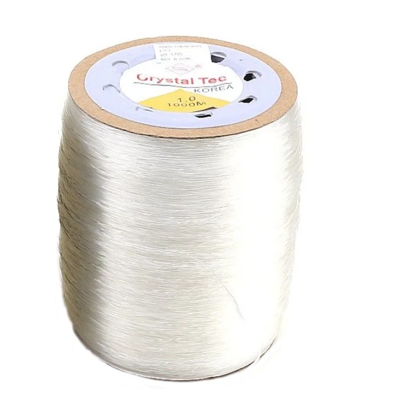 Kervan Esnek Misina İp 1 MM (1000 Metre)  Şeffaf