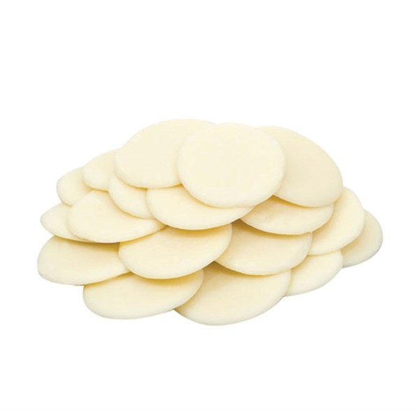 Kervan Pul Kuvertür Çikolata Eritmelik  250 GRAM  Beyaz (Fildişi)
