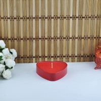 Kervan Tealight Mum Kalp Kokulu Büyük Boy