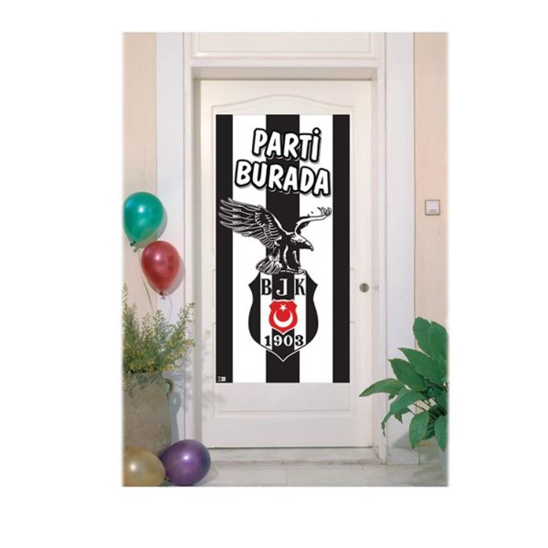 Kervan Beşiktaş  Temalı  Kapı Banner Taraftar Kapı Afişi
