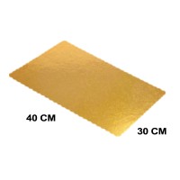 Kervan Karton Pasta Altlığı 30X40 CM (3 Adet) Gold Kervan Karton Pasta Altlığı 30X40 CM (3 Adet) Gold