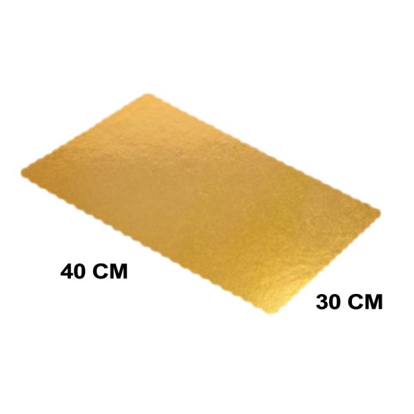 Kervan Karton Pasta Altlığı 30X40 CM (3 Adet) Gold Kervan Karton Pasta Altlığı 30X40 CM (3 Adet) Gold